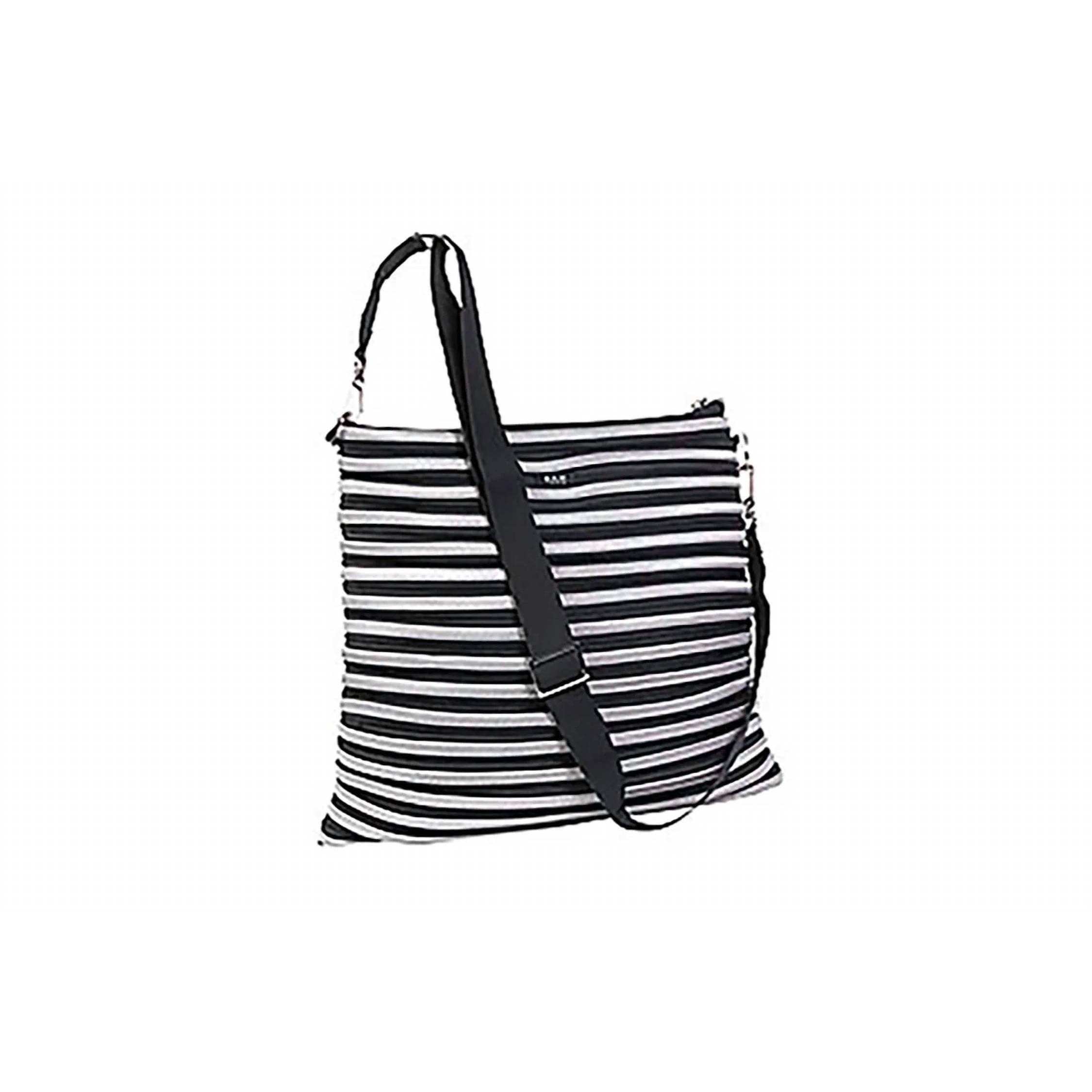 New Bam Bags Messenger Bag In Black/Silver